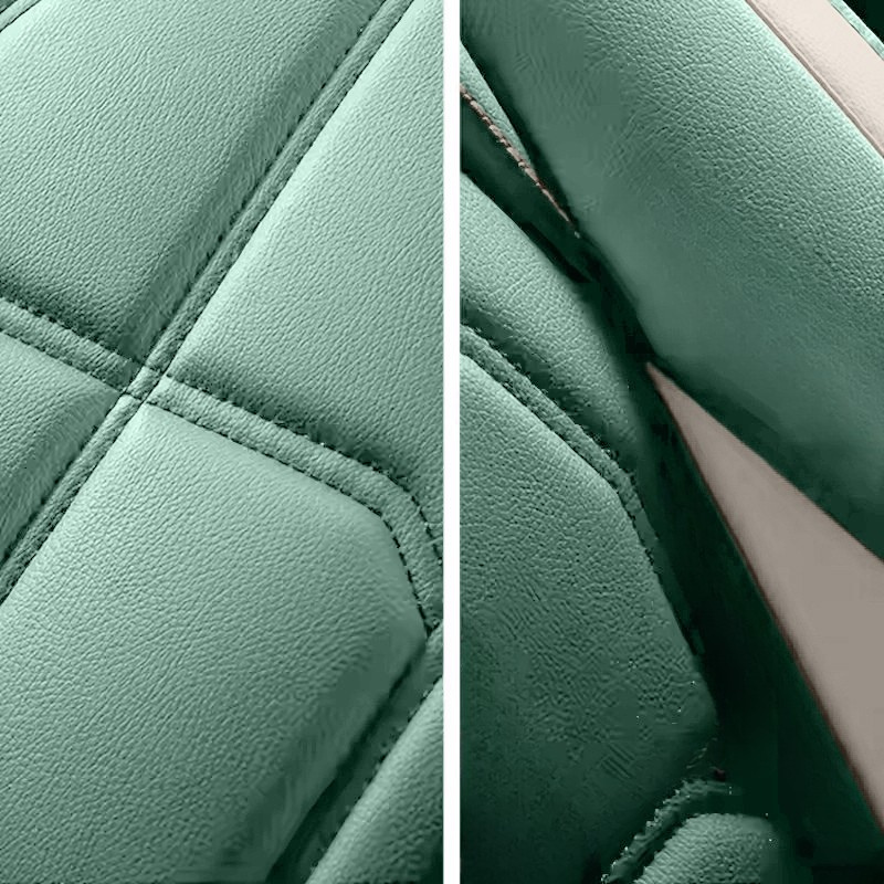 2pcs Prestige Mint Green Car Seat Covers – Premium Design for Cars & SUVs