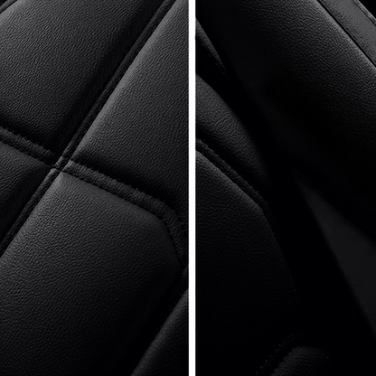 2pcs Prestige Black Car Seat Covers – Premium Design for Cars & SUVs