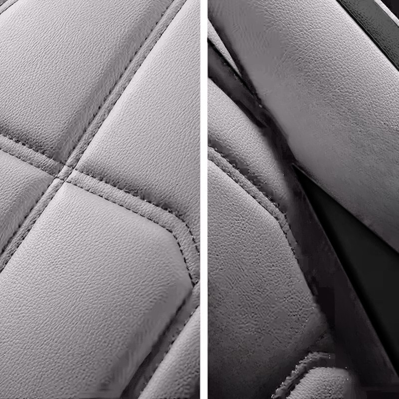 2pcs Prestige Grey Black Car Seat Covers – Premium Design for Cars & SUVs