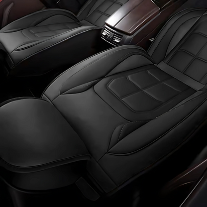 2pcs Prestige Black Car Seat Covers – Premium Design for Cars & SUVs
