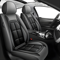 2pcs Prestige Steel Grey Car Seat Covers – Premium Design for Cars & SUVs