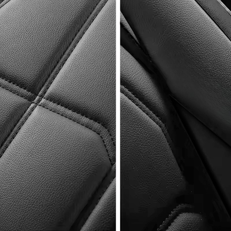 2pcs Prestige Steel Grey Car Seat Covers – Premium Design for Cars & SUVs