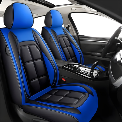 2pcs Prestige Royal Blue Car Seat Covers – Premium Design for Cars & SUVs