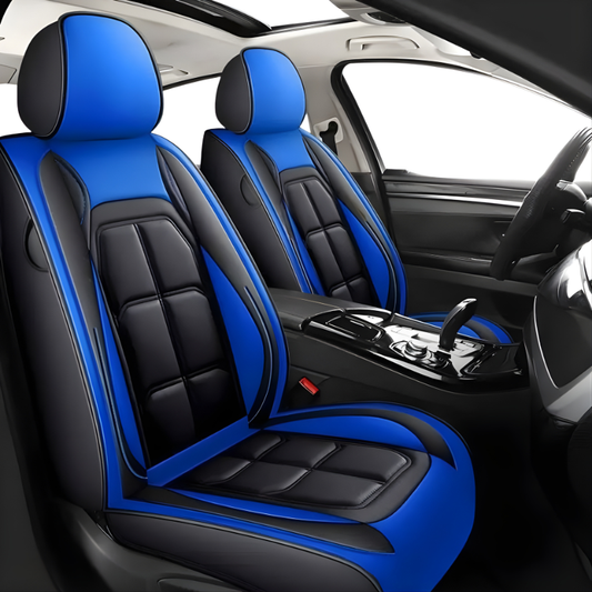 2pcs Prestige Royal Blue Car Seat Covers – Premium Design for Cars & SUVs