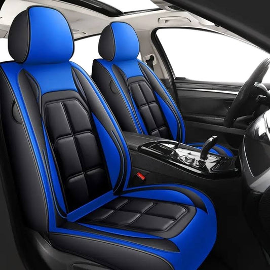 2pcs Prestige Royal Blue Car Seat Covers – Premium Design for Cars & SUVs