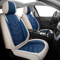 2pcs Prestige Navy Blue Car Seat Covers – Premium Design for Cars & SUVs