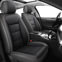 2pcs Prestige Deep Grey Car Seat Covers – Premium Design for Cars & SUVs